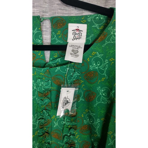 COPY - Disney Parks Orange Bird Green Belted Dress Size Large NWT! - Picture 7 of 14